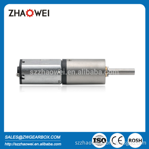 Low Speed 3.0V 12mm Small Reduce Planetary Gearbox With DC Geared Motor
